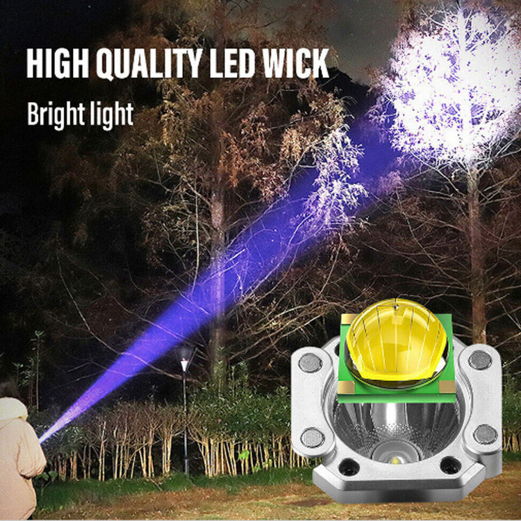 چراغ قوه دستی مدل 8 کاره led 3w torch