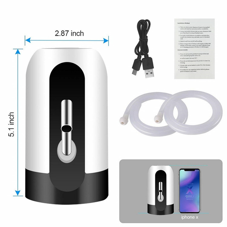 پمپ آب گالن شارژی سفری اتوماتیک