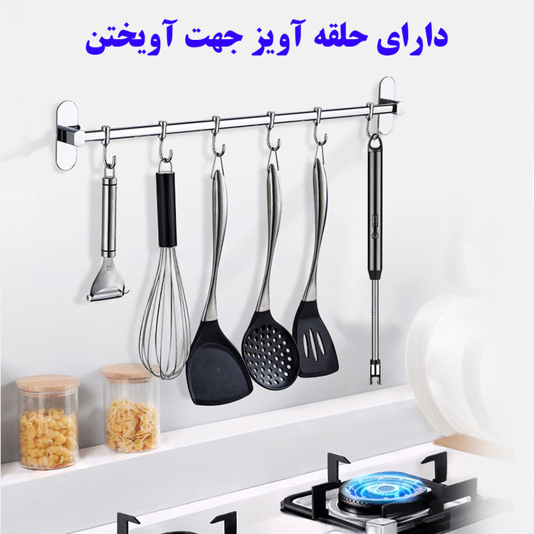 فندک شارژی الکتریکی فنری پلاسمایی ۳۶۰درجه