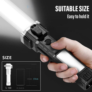 چراغ قوه دستی مدل 8 کاره led 3w torch